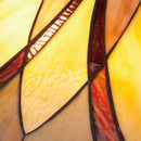 Valiant Bronze Tiffany-Style Glass Floor Lamp