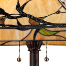 Budding Branch Art Glass Floor Lamp