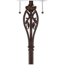 Leaf and Vine Tiffany-Style Floor Lamp